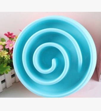KFX-5670077 Anti-Choke Plastic Dog Bowl - Easy Clean Feeder for Comfortable Eating