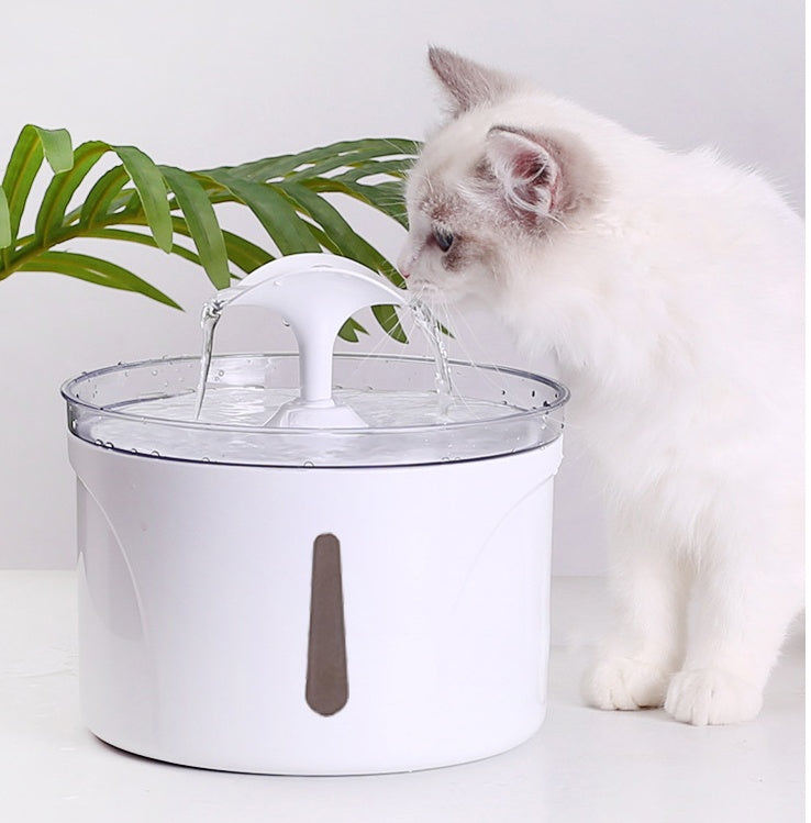 KFX-5675709 Automatic Pet Water Dispenser with Filter - 2.5L Capacity for Cats and Dogs
