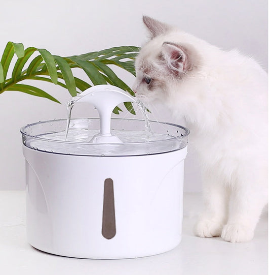 KFX-5675709 Automatic Pet Water Dispenser with Filter - 2.5L Capacity for Cats and Dogs