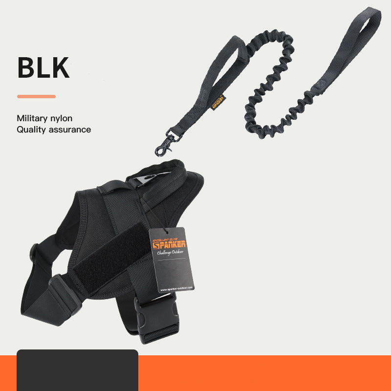 KFX-5678909 Durable Adjustable Dog Harness for Medium to Large Breeds, Lightweight 1050D Nylon, Comfortable Fit