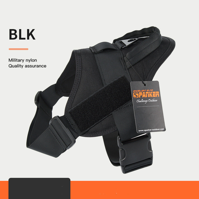 KFX-5678909 Durable Adjustable Dog Harness for Medium to Large Breeds, Lightweight 1050D Nylon, Comfortable Fit