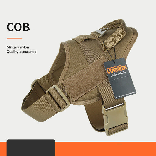 KFX-5678909 Durable Adjustable Dog Harness for Medium to Large Breeds, Lightweight 1050D Nylon, Comfortable Fit