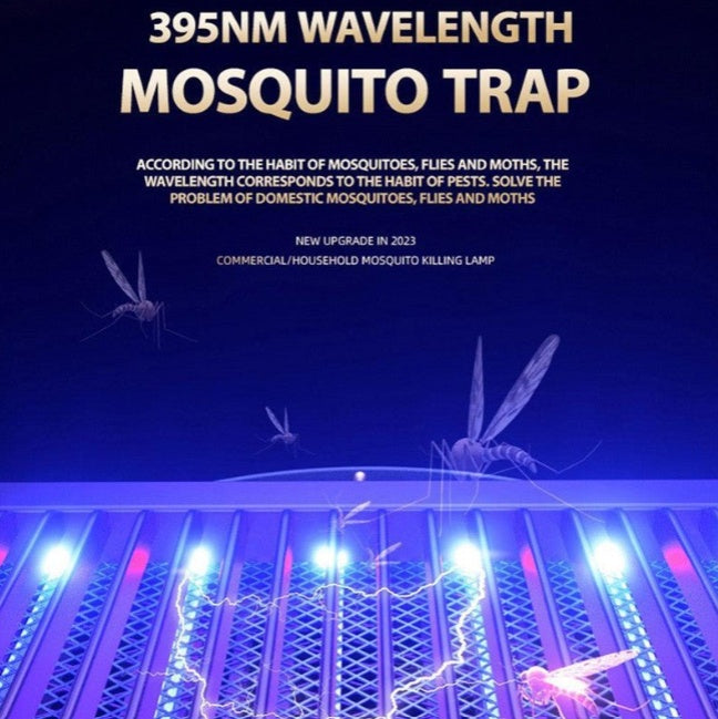 KFX-5679805 UV Light Electric Shock Mosquito Killer Lamp with USB Charging - Portable Low Noise Insect Trap