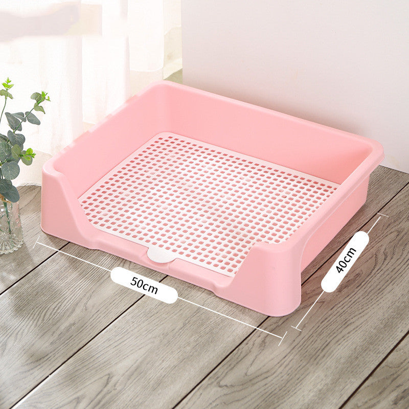 KFX-5681085 Large Anti-Stepping Stool Urinal for Dogs - Solid Color Options Available