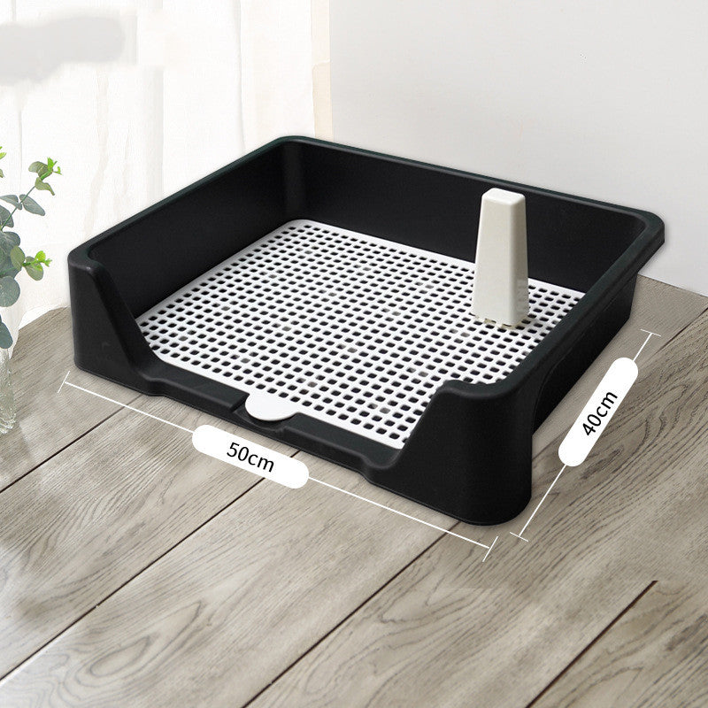 KFX-5681085 Large Anti-Stepping Stool Urinal for Dogs - Solid Color Options Available