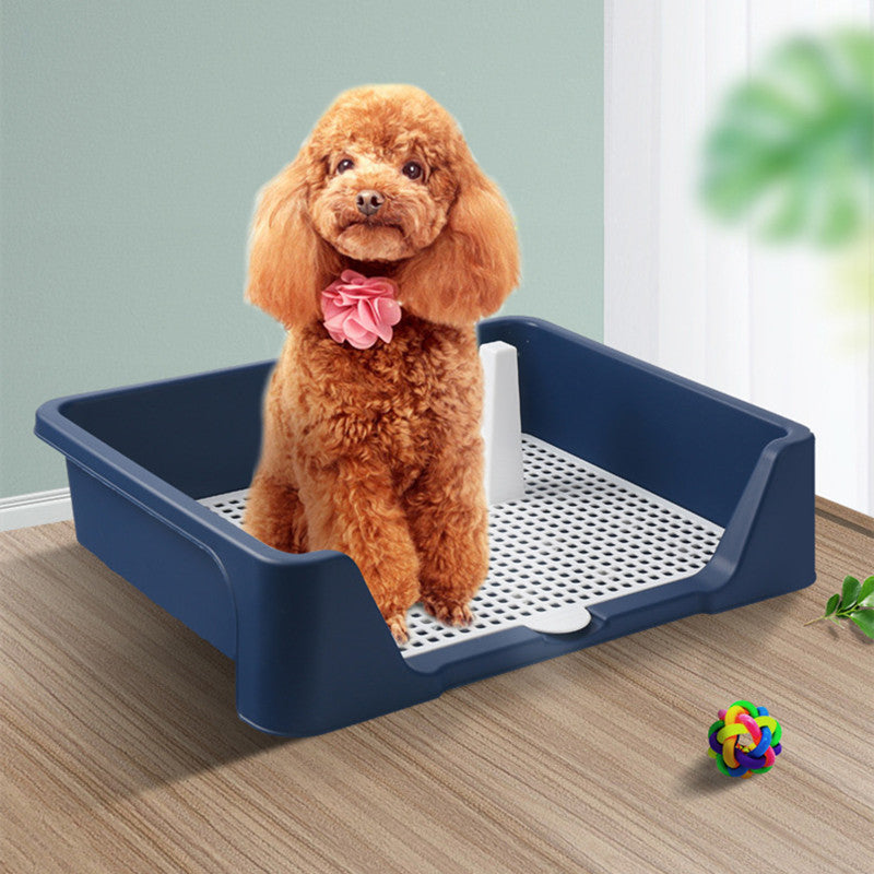 KFX-5681085 Large Anti-Stepping Stool Urinal for Dogs - Solid Color Options Available