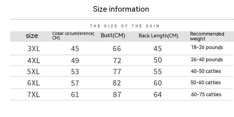 KFX-5683389 Cozy Gray Winter Dog Sweater for Large Breeds, Size 4XL to 7XL, Casual Design
