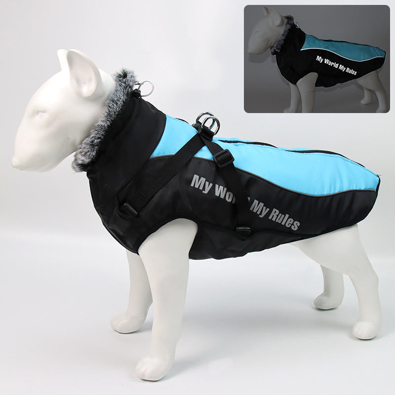 KFX-5683773 Winter Pet Jacket for Dogs in Various Colors and Sizes