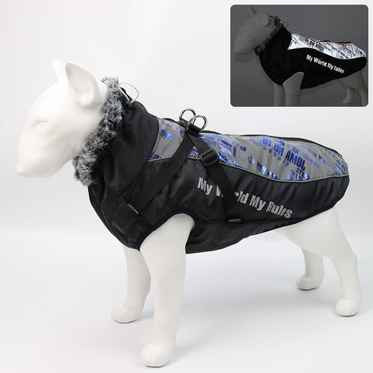 KFX-5683773 Winter Pet Jacket for Dogs in Various Colors and Sizes