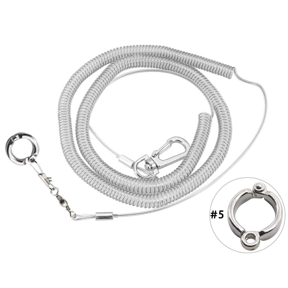KFX-5685181 Lightweight Bird Harness with Anti-Escape Snap Button - 3m Adjustable Length for Comfort