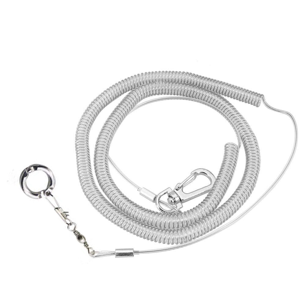 KFX-5685181 Lightweight Bird Harness with Anti-Escape Snap Button - 3m Adjustable Length for Comfort
