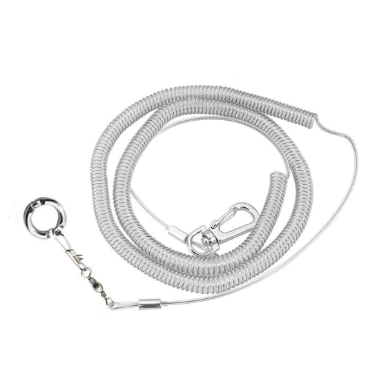 KFX-5685181 Lightweight Bird Harness with Anti-Escape Snap Button - 3m Adjustable Length for Comfort