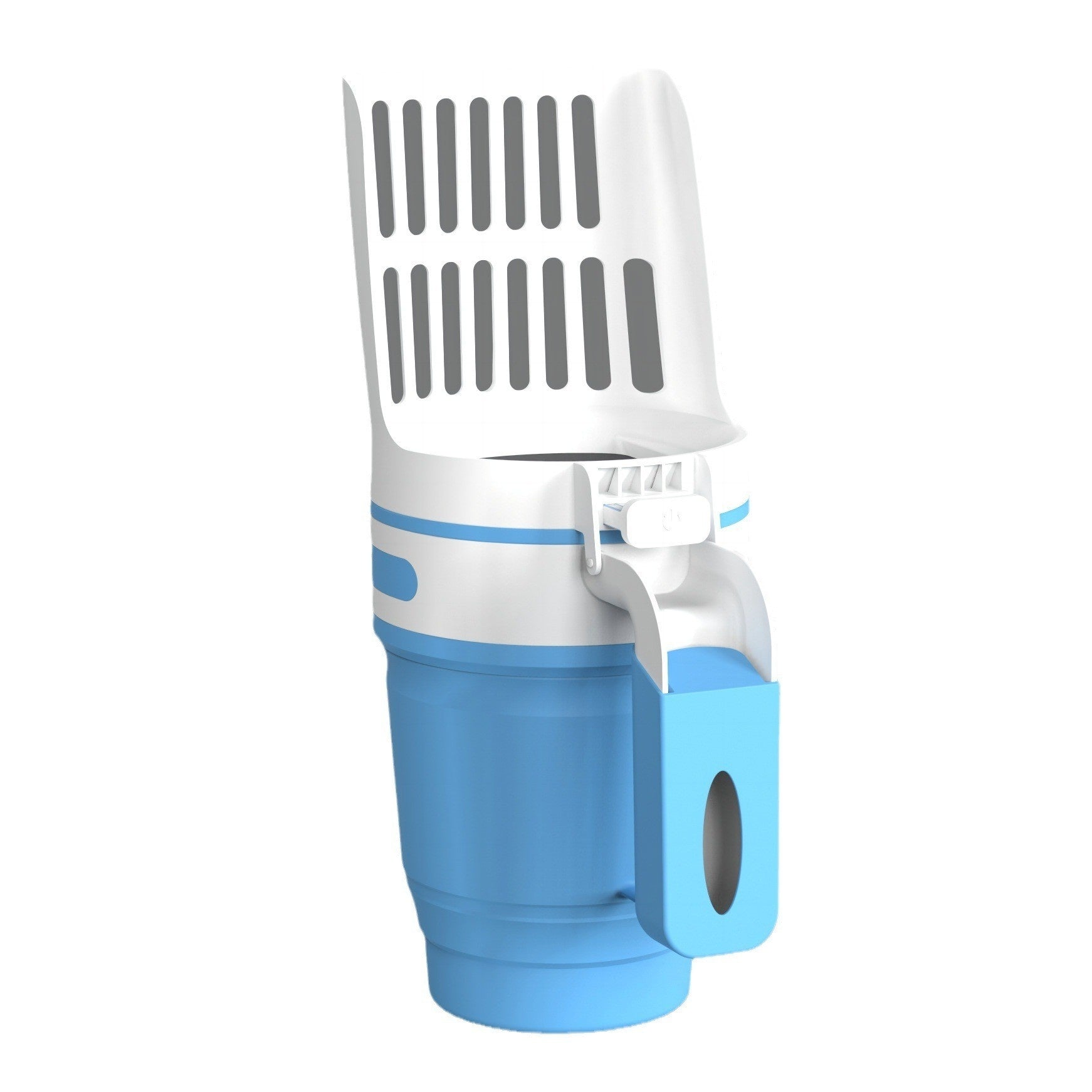 KFX-5686973 Cat Litter Scoop with Refill Bags - Self-Cleaning Waste Bin System for Cats and Dogs