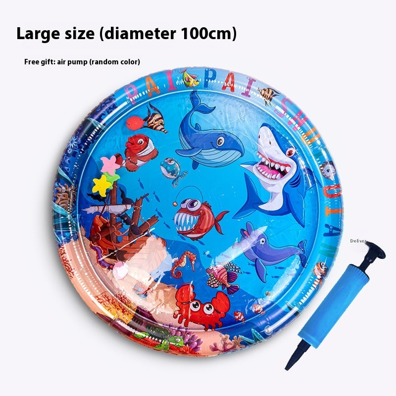 KFX-5687229 Cooling Water Mattress for Pets - Inflatable PVC Design for Summer Relaxation