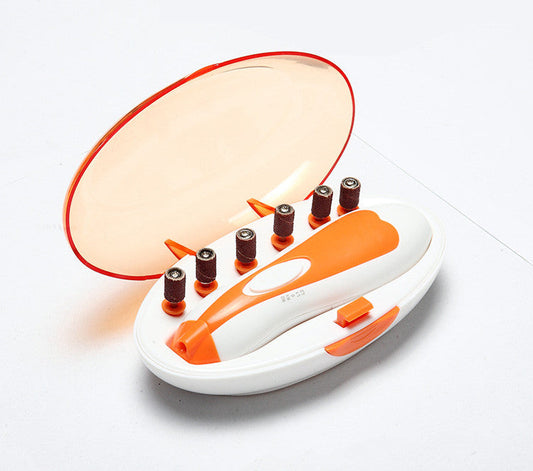 KFX-5689149 Electric Nail File and Pet Nail Reshaping Tool - Battery Operated, ABS Material