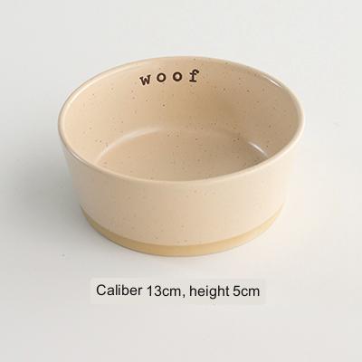 KFX-5691325 Slightly Flawed Ceramic Cat Bowl - Various Color Options Available