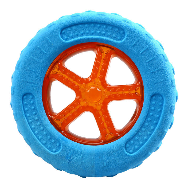 KFX-5692605 Interactive Floating Dog Squeaky Toys for Fetch and Play - Water-Friendly Chew Toys