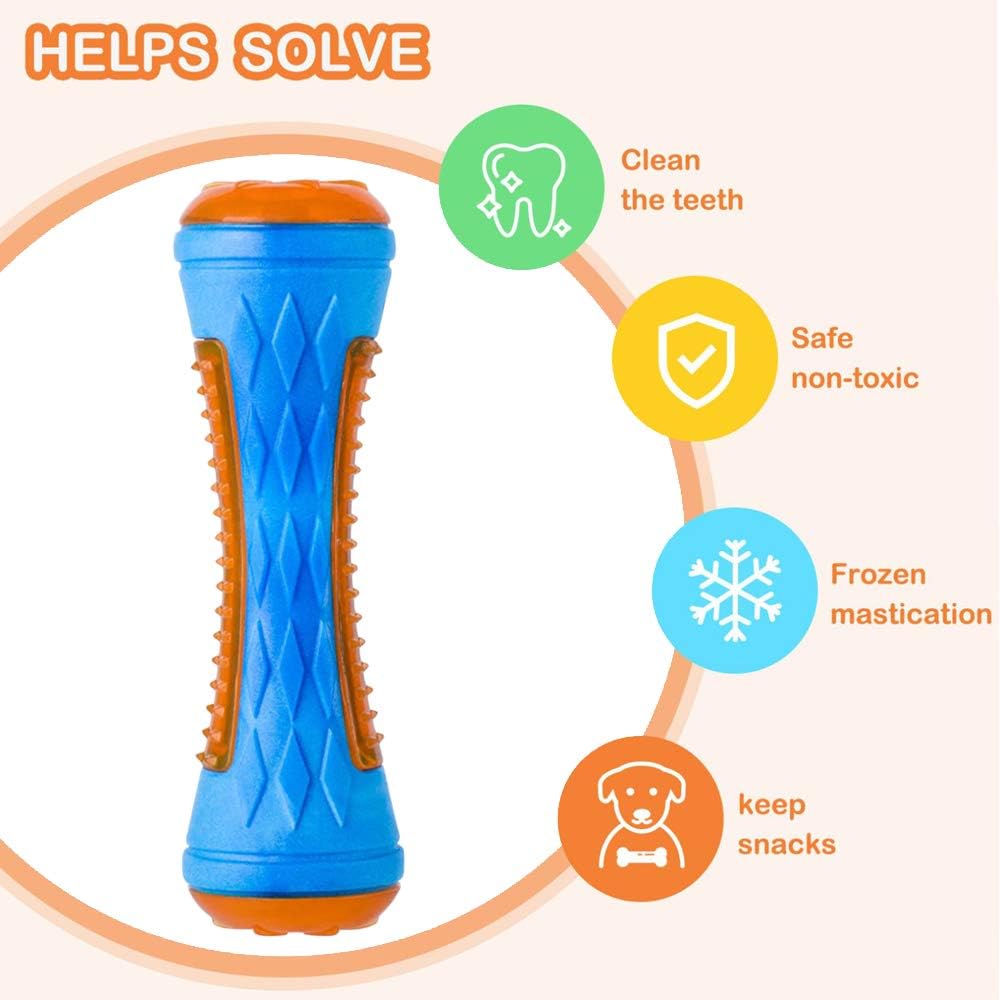 KFX-5692605 Interactive Floating Dog Squeaky Toys for Fetch and Play - Water-Friendly Chew Toys