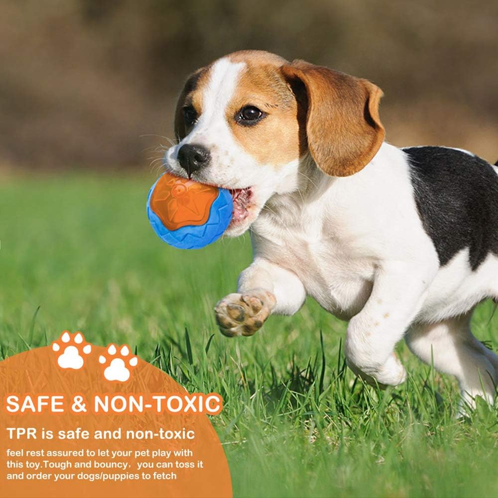 KFX-5692605 Interactive Floating Dog Squeaky Toys for Fetch and Play - Water-Friendly Chew Toys
