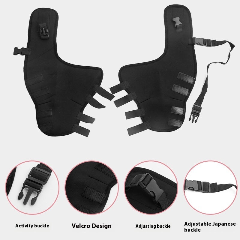 KFX-5695677 Dog Leg Protective Cover for Joint Support - Black & Blue Options Available
