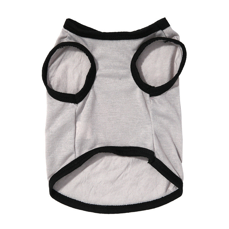 KFX-5701053 Casual Dacron Vest for Pets - Available in XS to XL Sizes