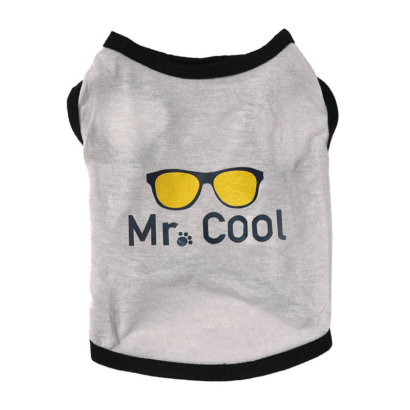 KFX-5701053 Casual Dacron Vest for Pets - Available in XS to XL Sizes
