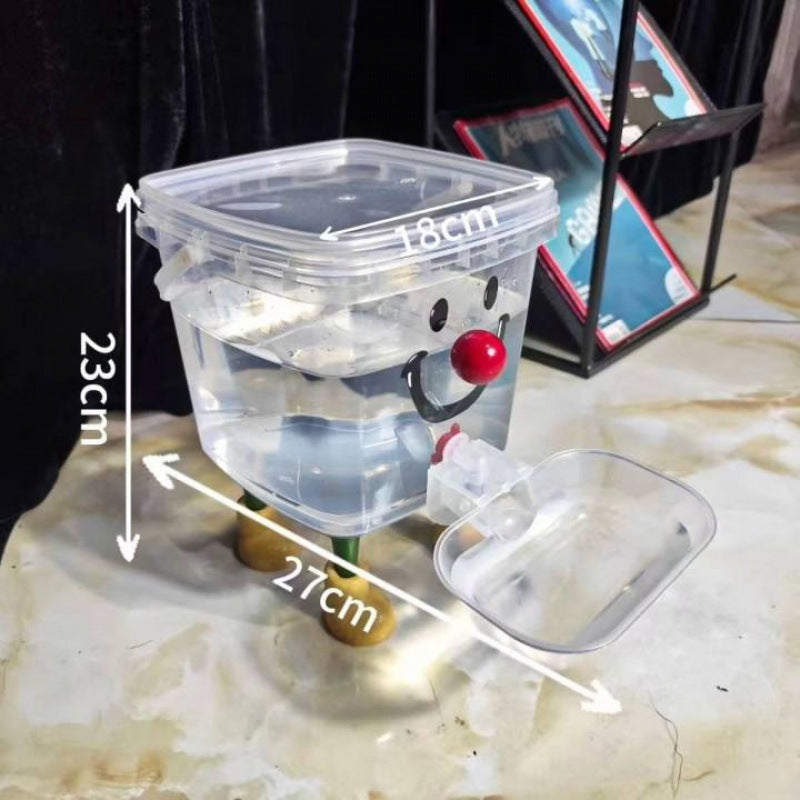 KFX-5702717 Cute Automatic Cat Water Dispenser with 3-Liter Capacity and Colorful Design