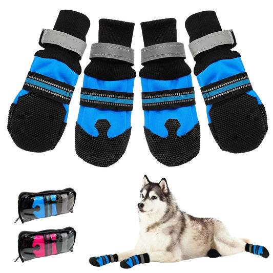 KFX-5709245 Non-Slip Soft Lycra Shoes for Large Breeds