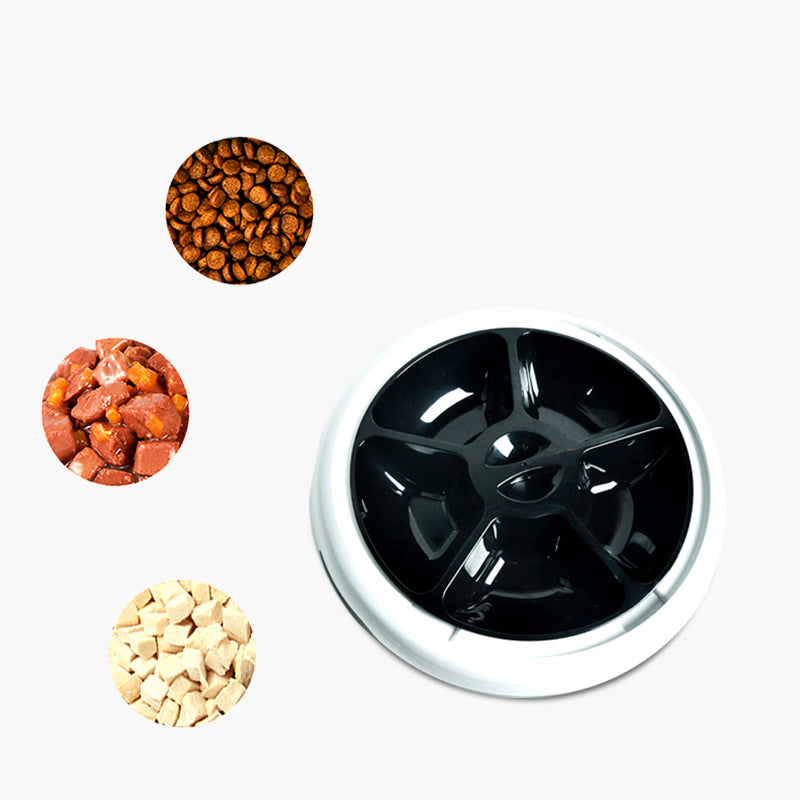 KFX-5713213 Automatic Intelligent Pet Feeder with Voice Prompt and Unmanned Feeding System, 1.6L Capacity