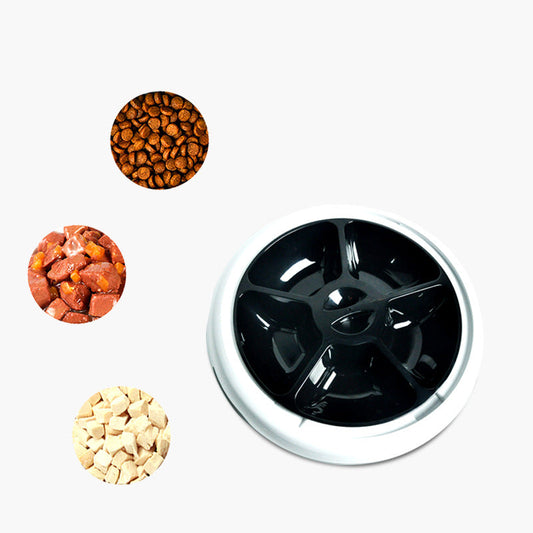 KFX-5713213 Automatic Intelligent Pet Feeder with Voice Prompt and Unmanned Feeding System, 1.6L Capacity