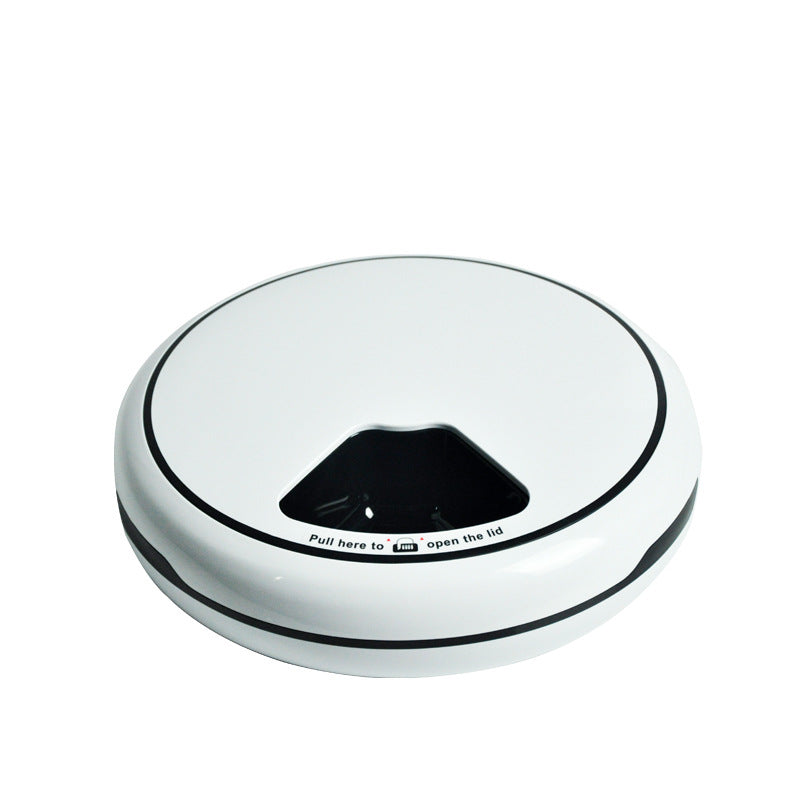 KFX-5713213 Automatic Intelligent Pet Feeder with Voice Prompt and Unmanned Feeding System, 1.6L Capacity
