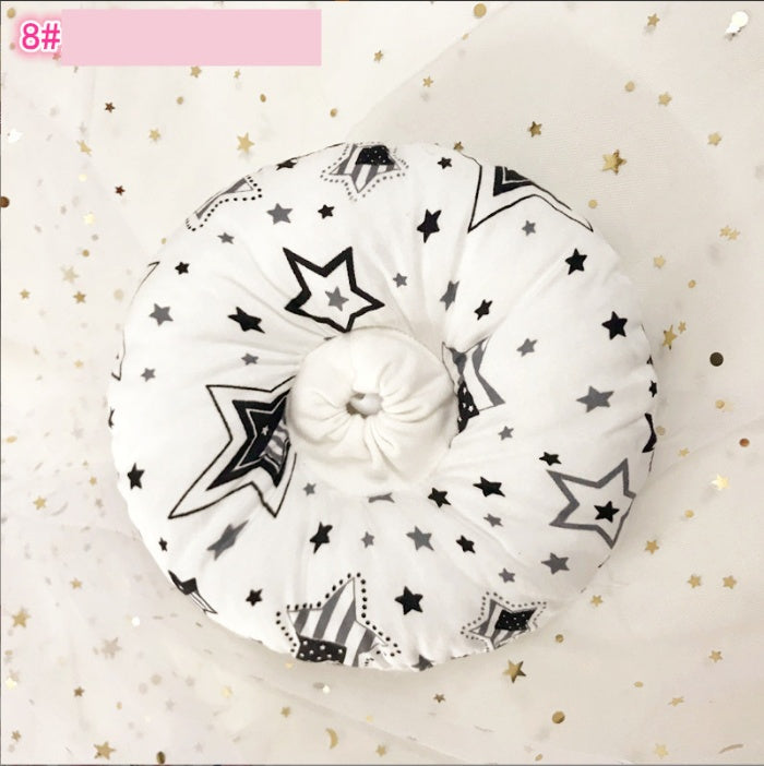 KFX-5714365 Soft Cotton Cat Collar with Adjustable Sizes and Cute Cartoon Designs