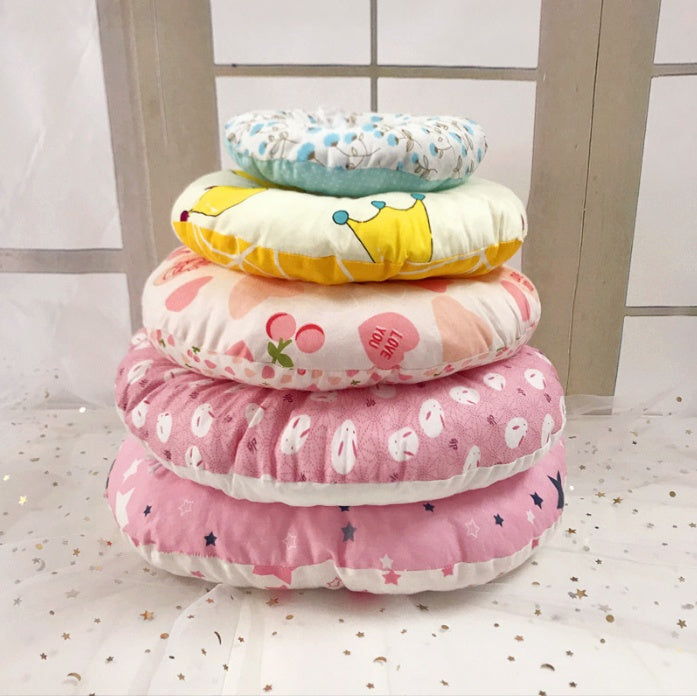 KFX-5714365 Soft Cotton Cat Collar with Adjustable Sizes and Cute Cartoon Designs