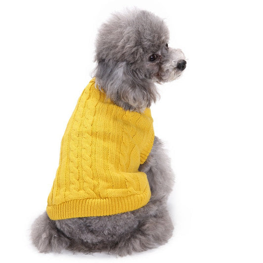KFX-5716157 Cozy Wool Dog Sweater in Multiple Sizes and Colors
