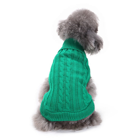 KFX-5716157 Cozy Wool Dog Sweater in Multiple Sizes and Colors