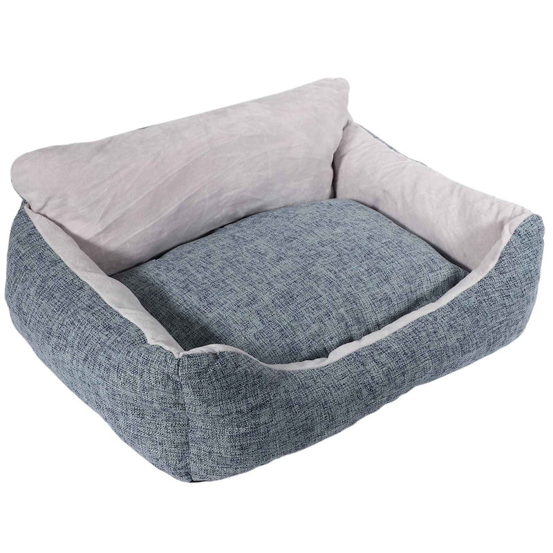 KFX-5718205 Cozy Soft Cloth Pet Kennel Mat for Small and Medium Pets - Light and Dark Gray Options
