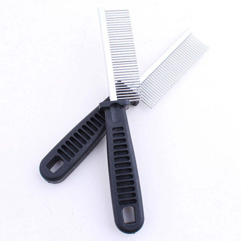 KFX-5719741 Stainless Steel Hair Comb - 17CM Length for Effortless Styling