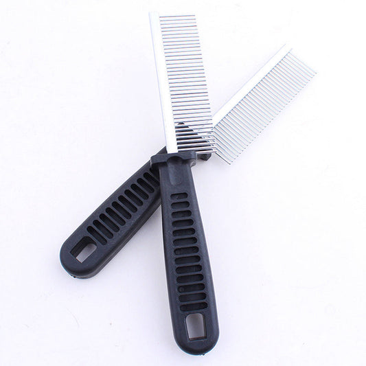 KFX-5719741 Stainless Steel Hair Comb - 17CM Length for Effortless Styling