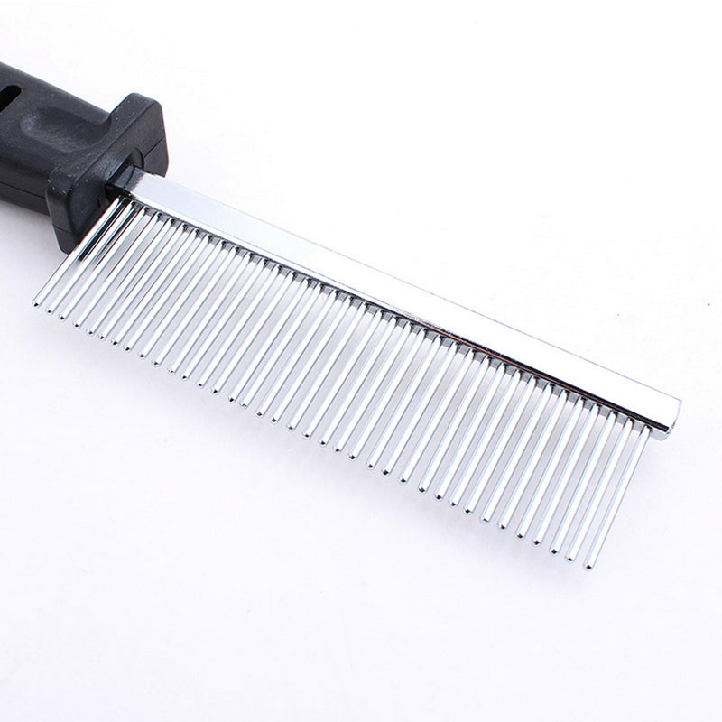 KFX-5719741 Stainless Steel Hair Comb - 17CM Length for Effortless Styling