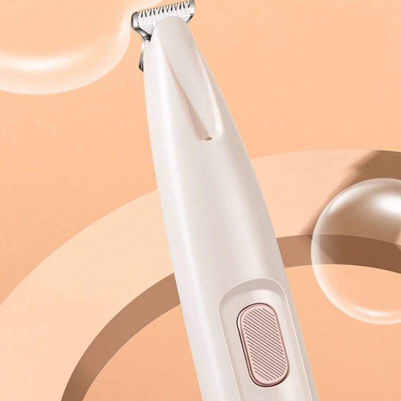 KFX-5721917 LED Light Waterproof Electric Pet Paw Trimmer with Safety Features and Rechargeable Battery