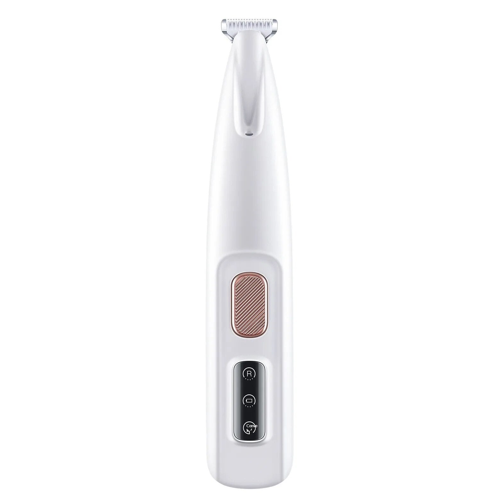 KFX-5721917 LED Light Waterproof Electric Pet Paw Trimmer with Safety Features and Rechargeable Battery