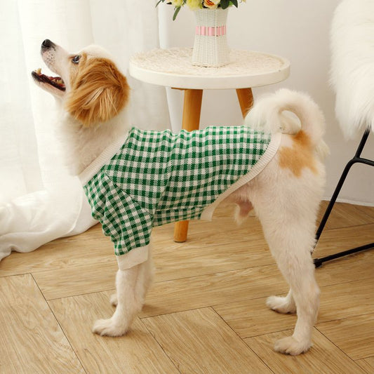 KFX-5729469 High Collar Windproof Casual Sweater for Dogs - Multiple Colors and Sizes Available