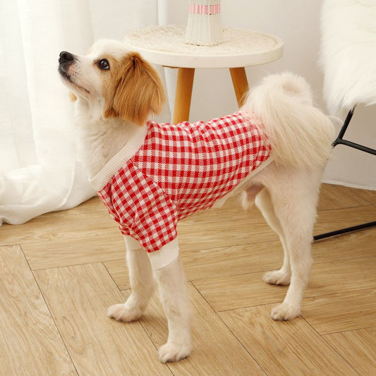 KFX-5729469 High Collar Windproof Casual Sweater for Dogs - Multiple Colors and Sizes Available