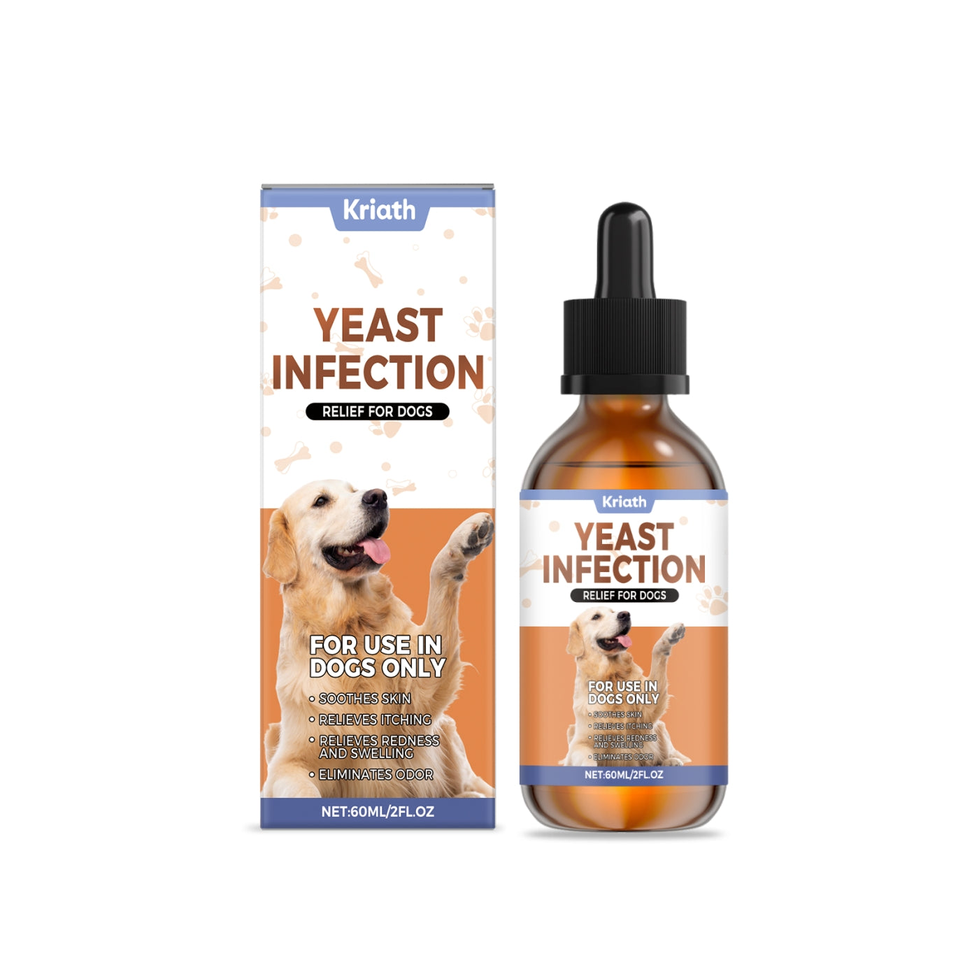 KFX-5729725 Immune Support Herbal Drops for Dogs with Cranberry, Echinacea, and Chicken Essence