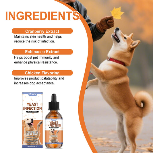 KFX-5729725 Immune Support Herbal Drops for Dogs with Cranberry, Echinacea, and Chicken Essence