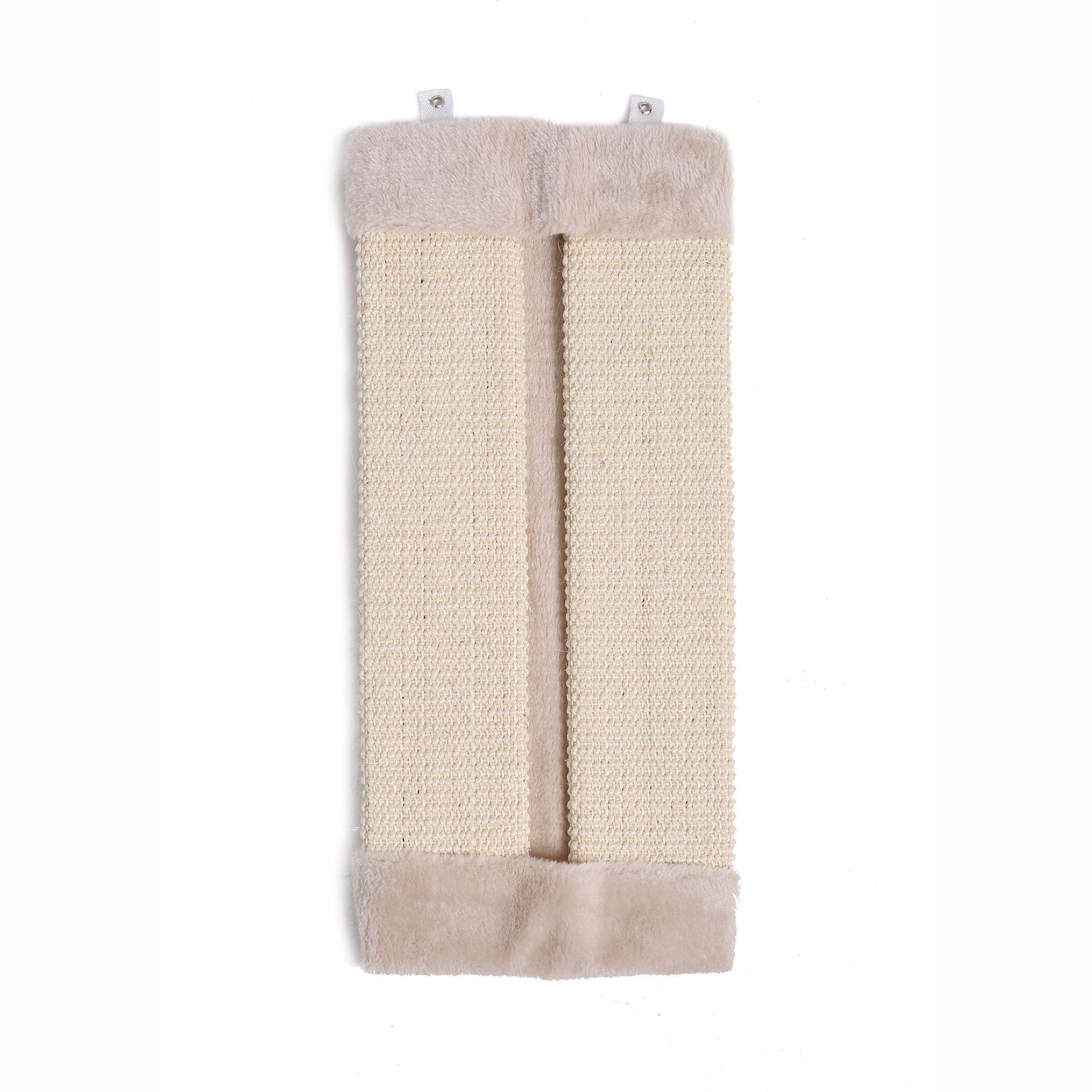 KFX-5729853 Creative Flat Scratcher for Cats - Beige, Gray, Black - Cat Scratching Board and Mat 23x49cm