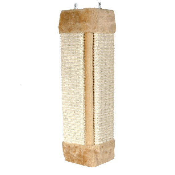 KFX-5729853 Creative Flat Scratcher for Cats - Beige, Gray, Black - Cat Scratching Board and Mat 23x49cm