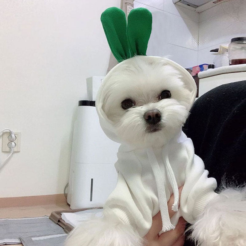 KFX-5733821 Apple Costume for Small Dogs and Cats - Fruity Cotton Vest Shirt for Pets