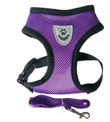 KFX-5735229 High-End Multi-Color Mesh Dog Harness for Comfortable Walks