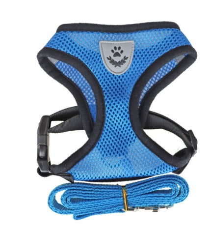 KFX-5735229 High-End Multi-Color Mesh Dog Harness for Comfortable Walks